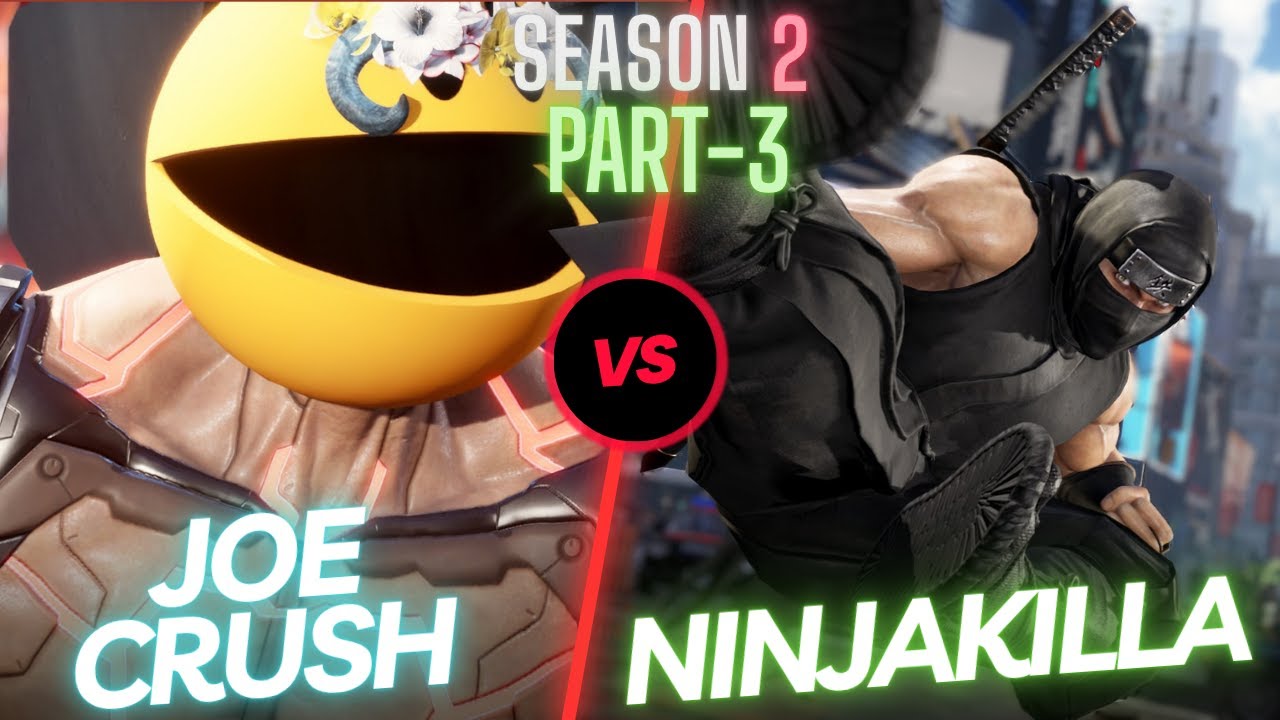 Tekken 8 | NinjaKilla (Law) VS Joe Crush (Jack-8) Part-3 Ranked Match