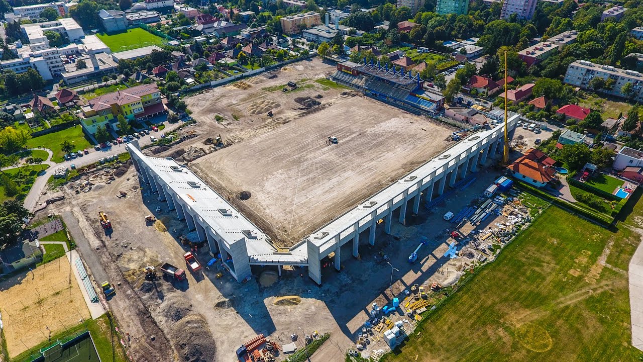 Épül az új DAC Aréna (2016. 8. 31.) - Výstavba novej DAC Arény (31. 8. 2016)