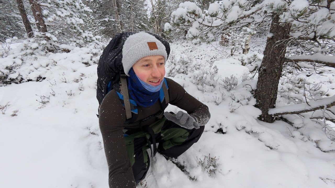 Solo Winter Hike and Eating Outside in -10°C
