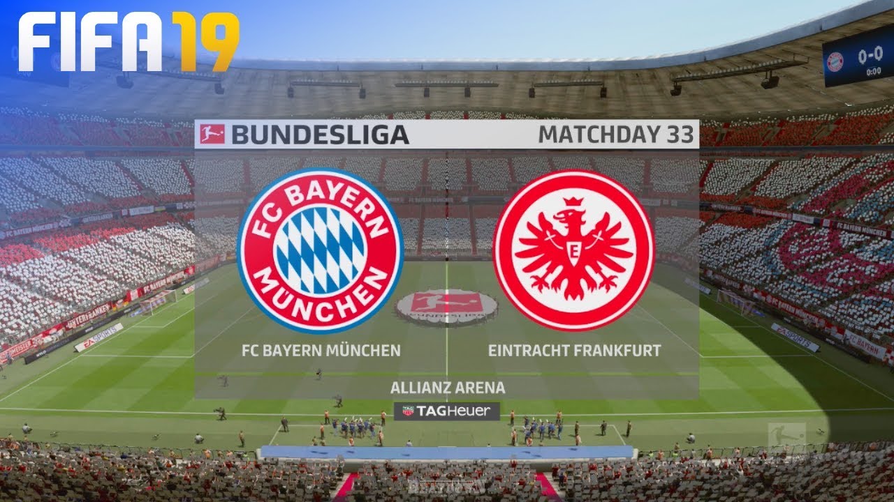 FIFA 19 - FC Bayern München vs. Eintracht Frankfurt @ Allianz Arena