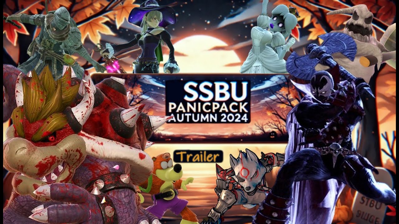 SSBU mods - PanicPack autumn 2024 OFFICIAL RELEASE trailer