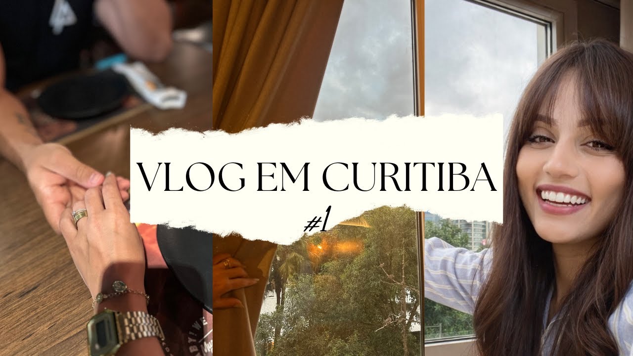 Vlog em Curitiba | Mala, cabelo e viagem #1