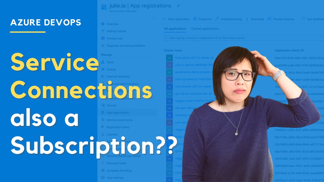 Azure Pipelines - Service Connections in YAML and Naming Conventions