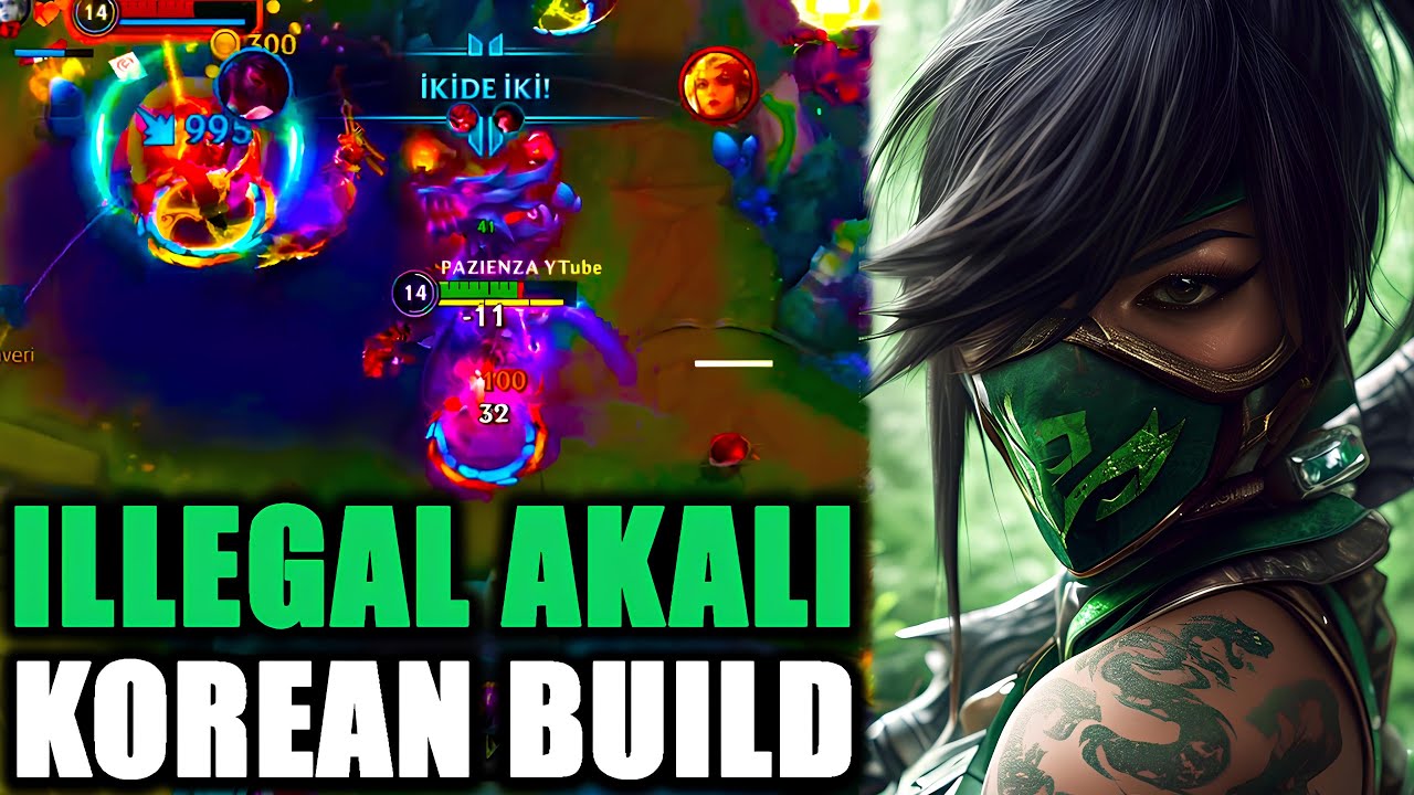 AKALI MONTAGE TADINDA İNANILMAZ MAÇ BEST PLAYS WILD RIFT