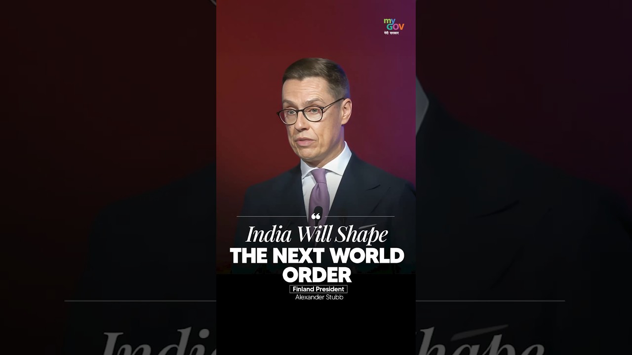 India Will Shape the Next World Order | Finland President Alexander Stubb at Raisina Dialogue