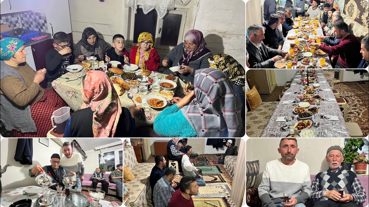 İftar daveti Ali dayı Kezban yenge