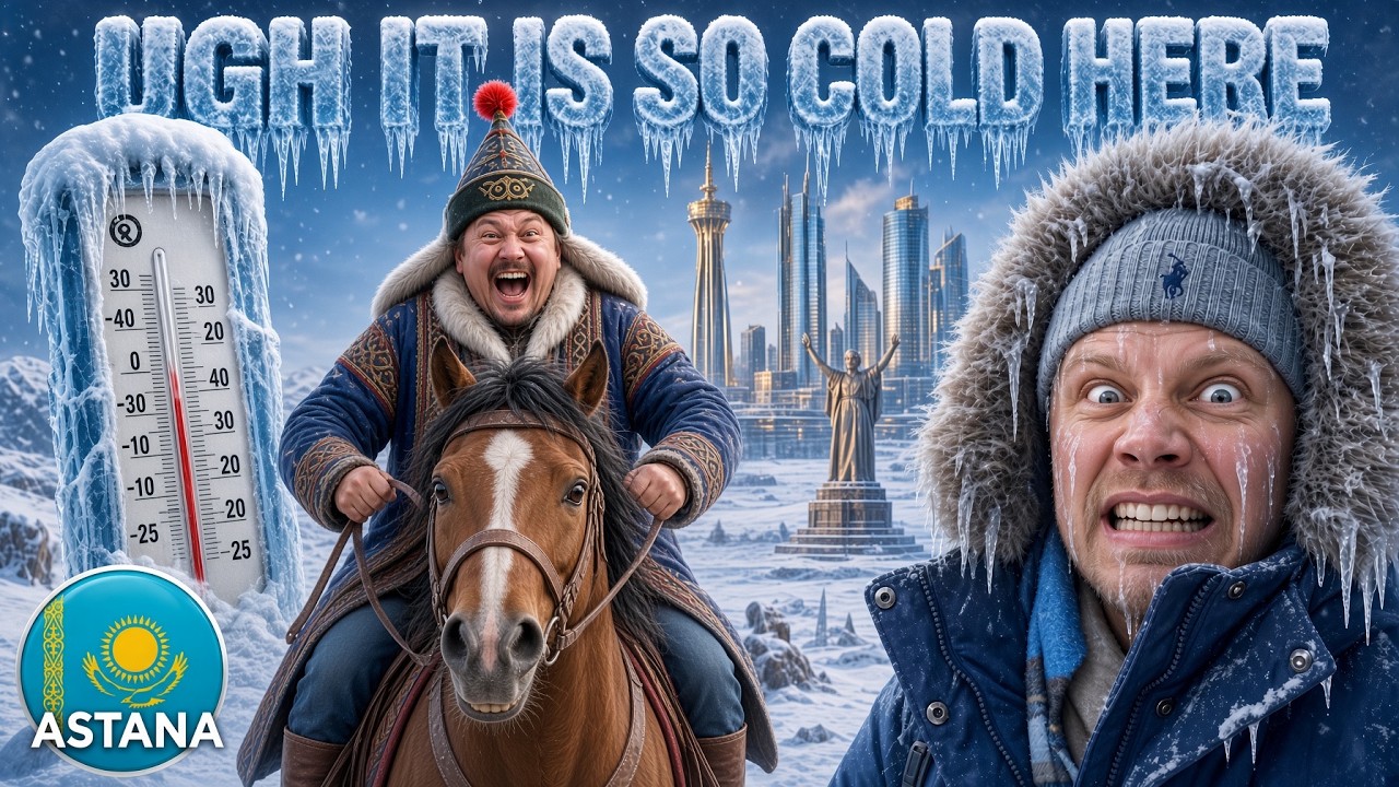 🇰🇿 ASTANA VLOG: Surviving One of Earth's Coldest Cities – My Tips To Stay Warm