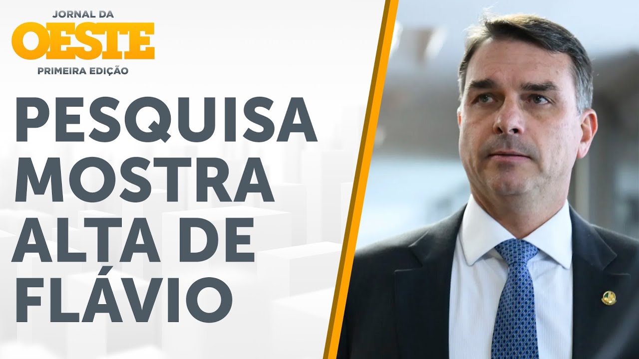 Flávio Bolsonaro empata tecnicamente com Lula em pesquisa e cenário esquenta