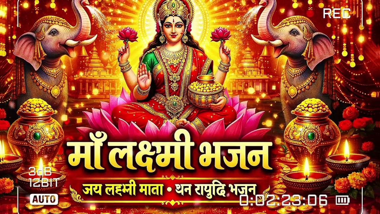 Maa Lakshmi Bhajan | जय लक्ष्मी माता | धन समृद्धि भजन | Lakshmi Mata Song | Diwali Special Bhajan