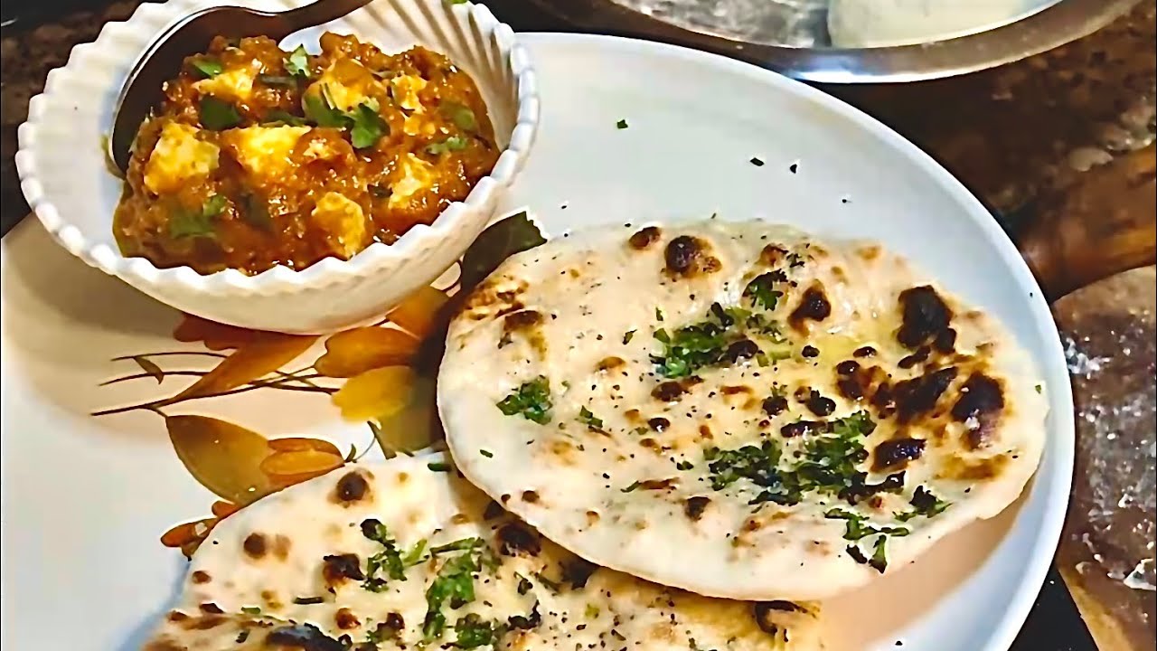 Paneer Butter Masala & Naan | रेस्टोरेंट जैसा पनीर बटर मसाला और नान घर पर