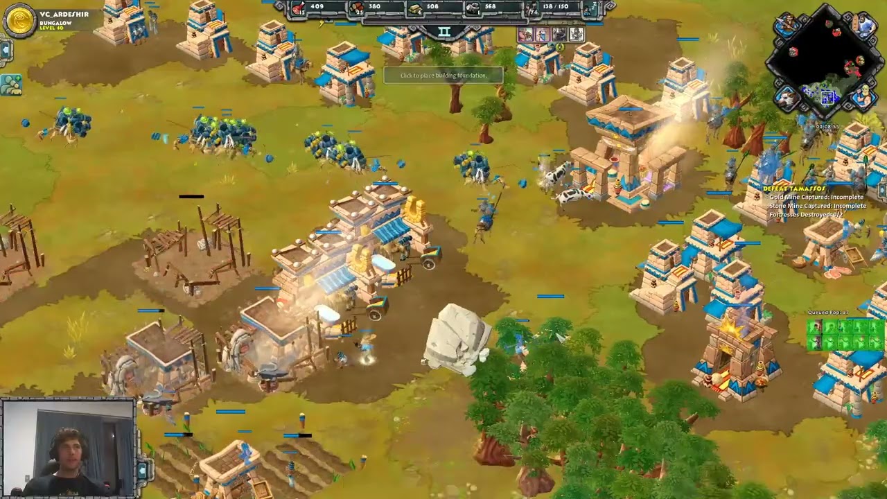 Defeat Tamassos as Egyptian - AoEO Project Celeste