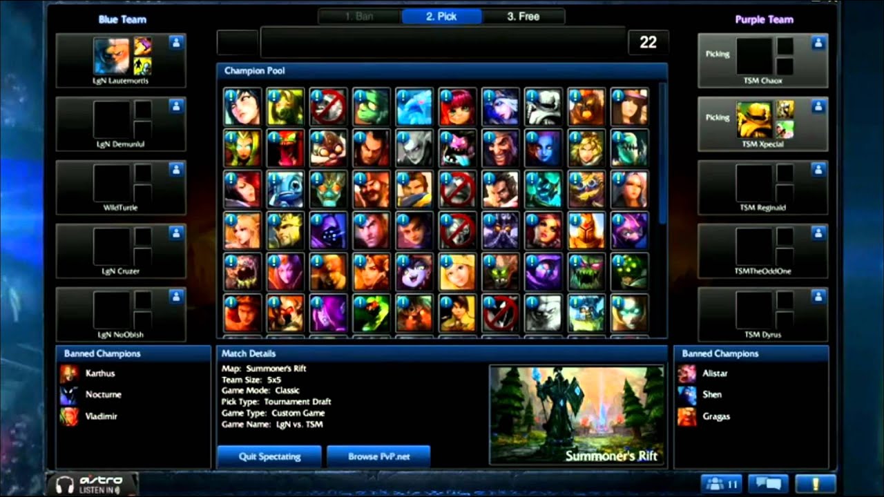 TSM - Listening in on their picks