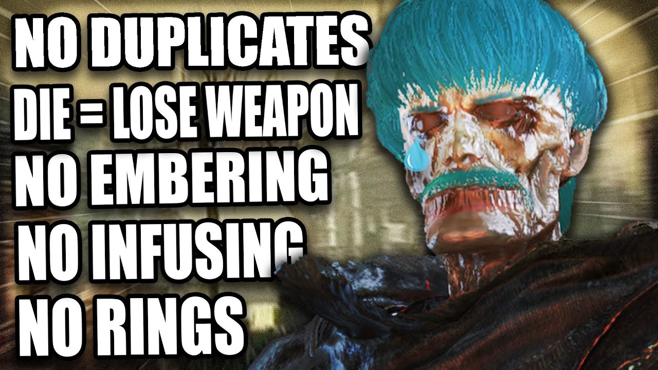 Turning Dark Souls 3 into a Nuzlocke by adding too many rules