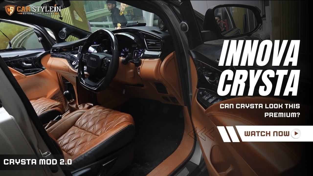 Premium Modification of Innova Crysta | Carstylein
