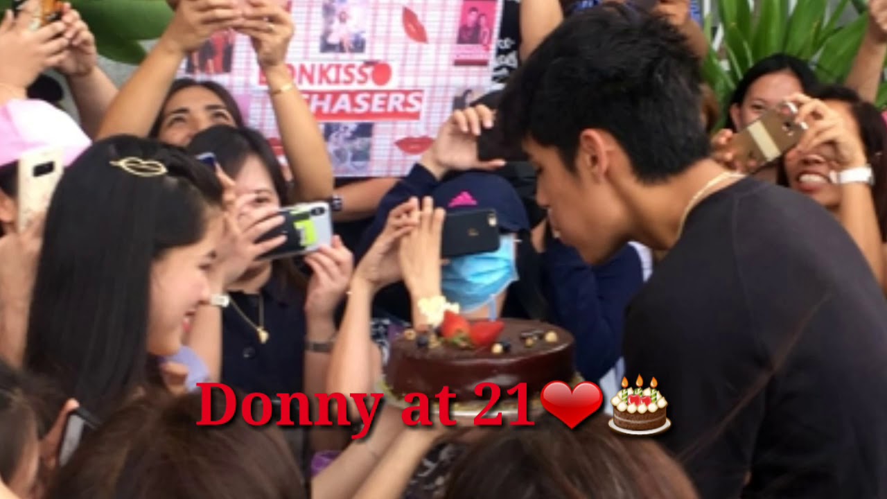 DONKISS || Donny's 21st Birthday Celebration with Kissses at SG