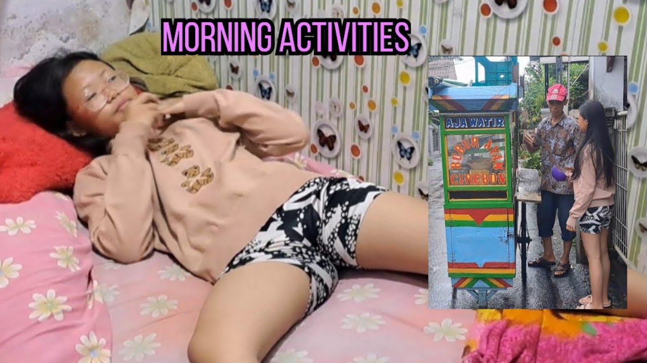 Morning activity at 06:35 buy chicken porridge for breakfast - Daily Life