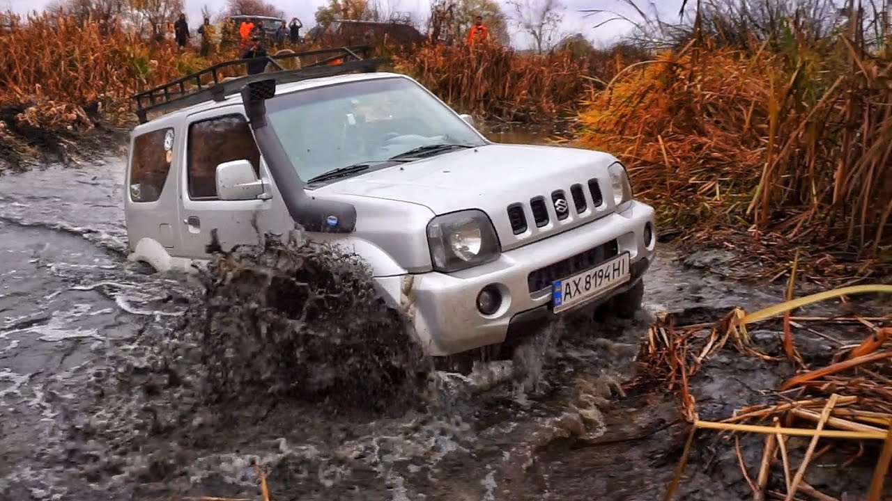 SUZUKI JIMNY vs GRAND VITARA vs NIVA vs JEEP GRAND CHEROKEE [EXTREME Offroad]