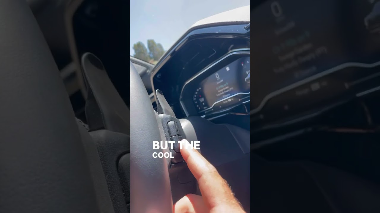 Chevy's Insane Steering Wheel Controls!