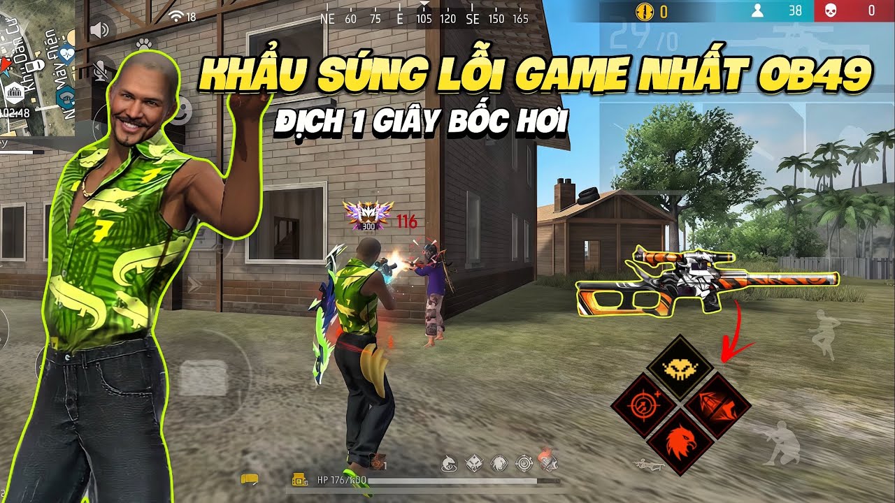 Khẩu Súng Khó Chịu Nhất OB49 Khi Kết Hợp Với Combo Sinh Viên Làm Địch Cay Đỏ Bi !