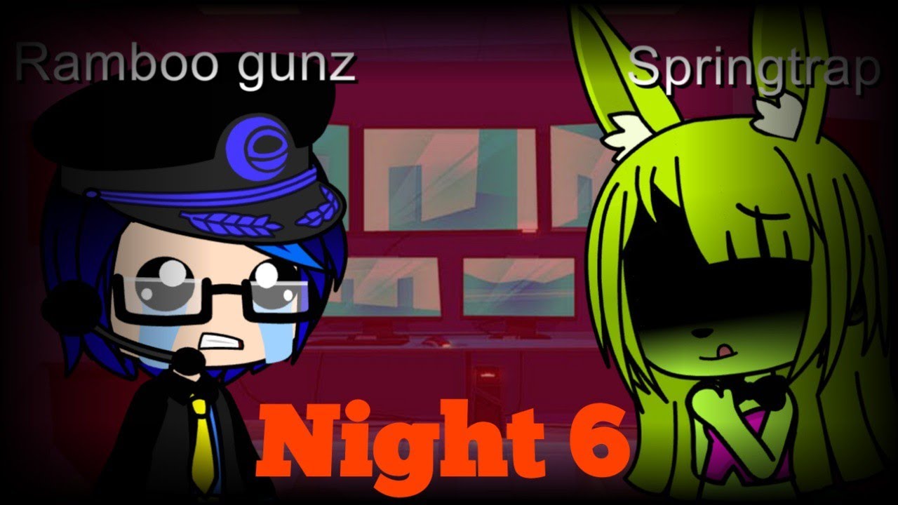 Ramboo Gunz, Keith, Tankman and Agoti Survive From Fnia (Night 6) Finales