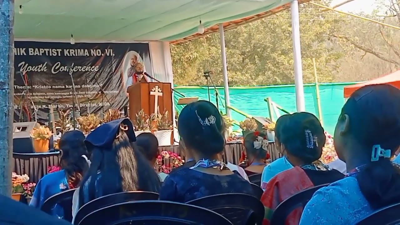 Youth conference ||Speaker -Mr: Durasal R. Marak