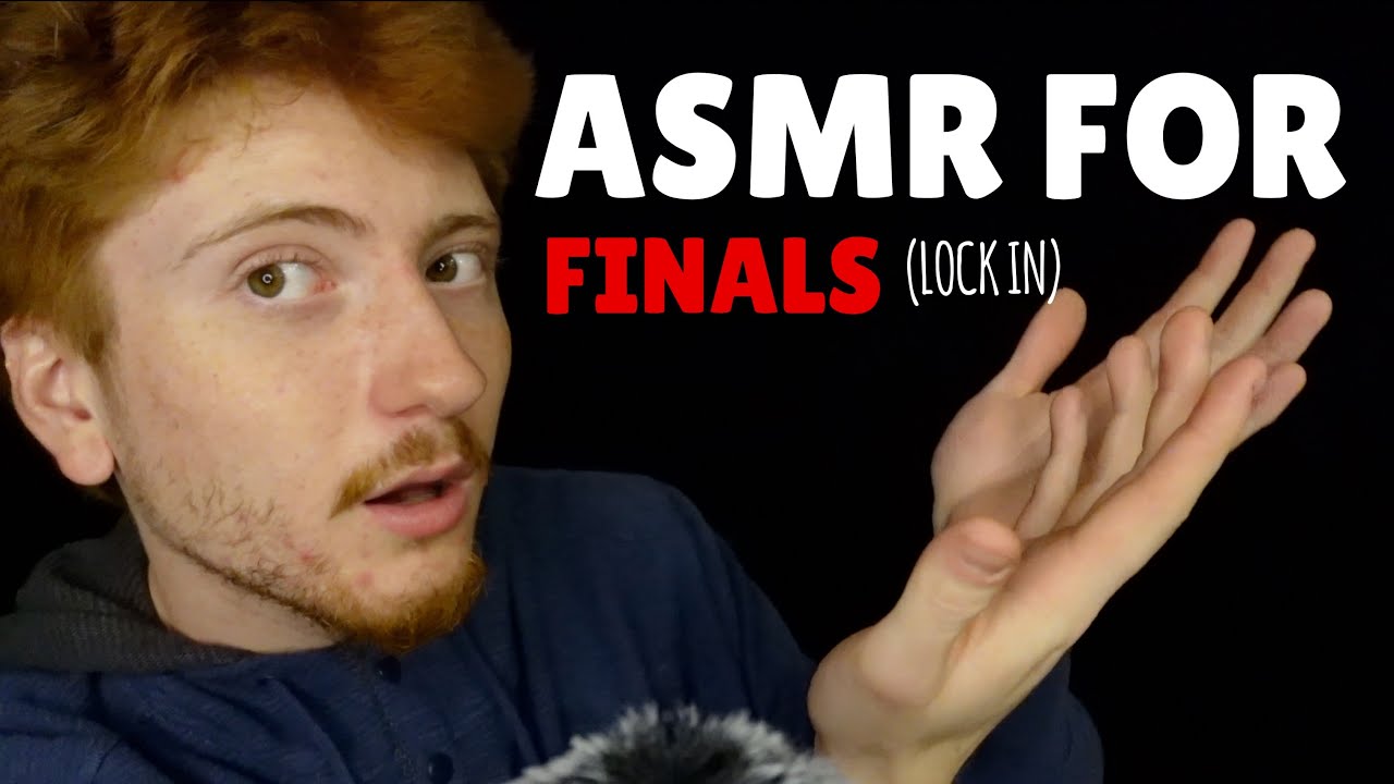 Students! Use This ASMR Video To Help You Study For Your Finals! 