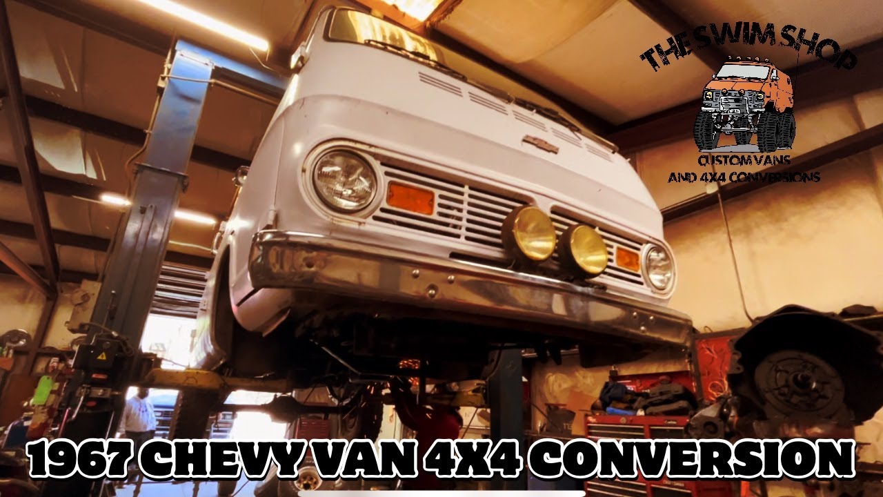 1967 Chevy Van 4x4 Conversion & Bonus Chevy Shorty 4x4 VA Trip - The Swim Shop 4x4 Vans