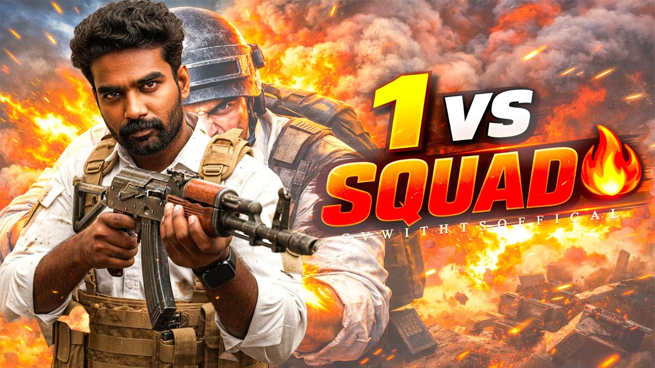vs Squad 😱 Solo Clutch Gameplay | PUBG Mobile / BGMI 🔥