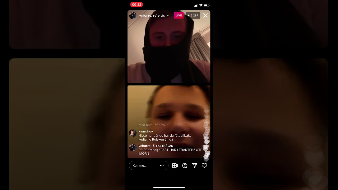 Einars sista live innan han dog (Vila i frid)