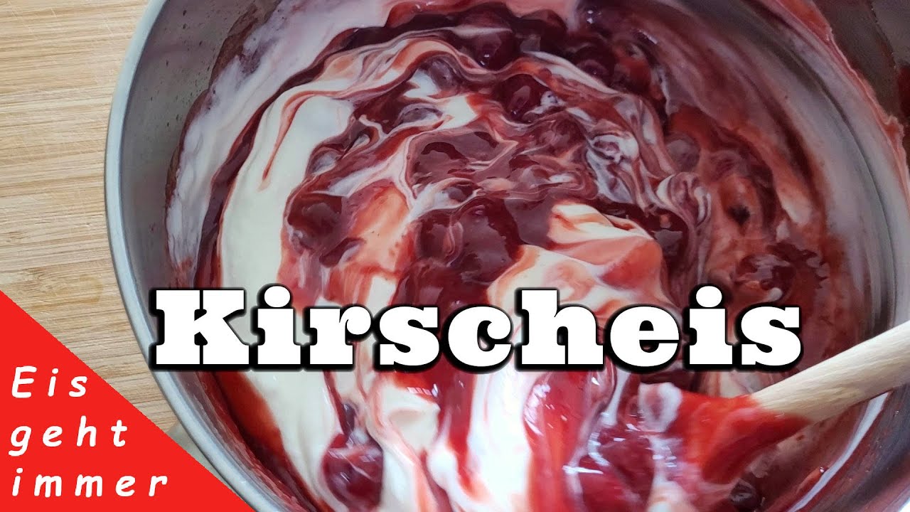 Mein Kirscheis Rezept 👉 cremiges, erfrischendes Eis einfach selber machen