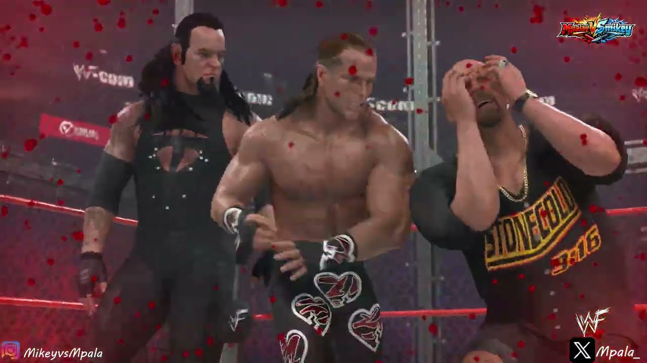 WWE 2K26 - Undertaker vs Shawn Michaels vs Triple H vs Kane vs The Rock vs Stone Cold Steve Austin 
