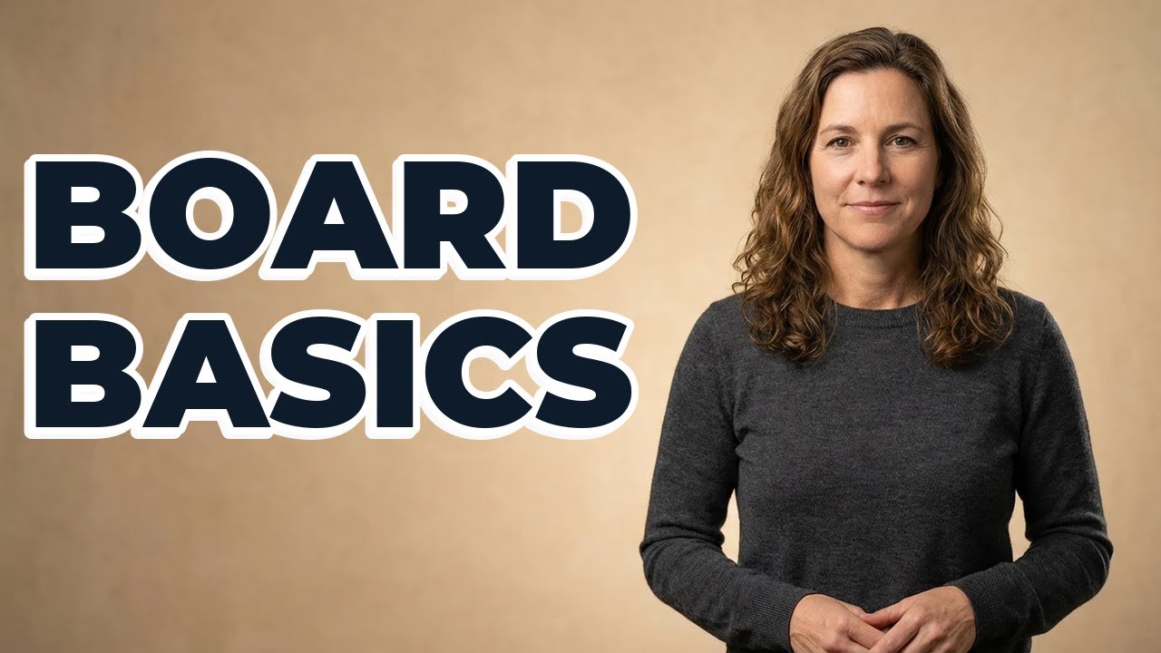 What are key nonprofit board governance responsibilities?