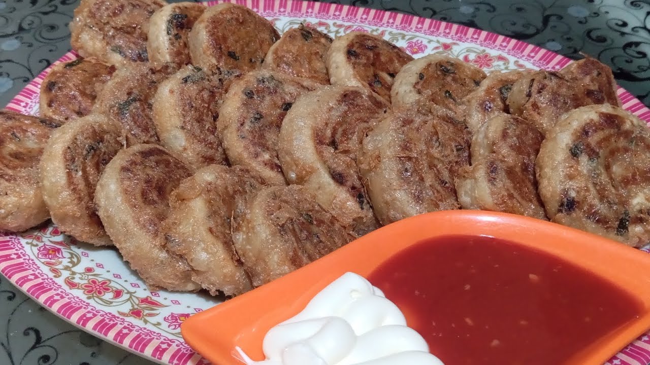 Potato roll samosa with uzma kitchen 