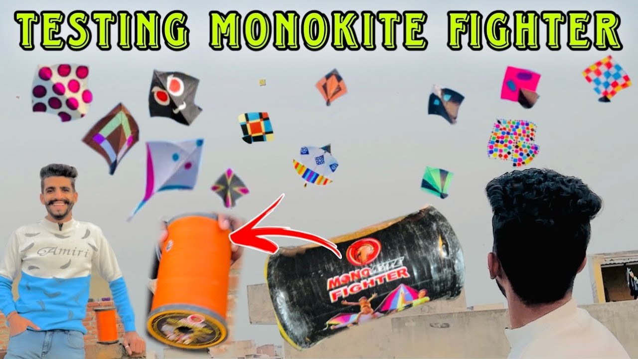 Monokite Fighter Testing😍Monokite Fighter Full Review💥Mono kite Fighter😱kite Vlog || VIP56 #kite