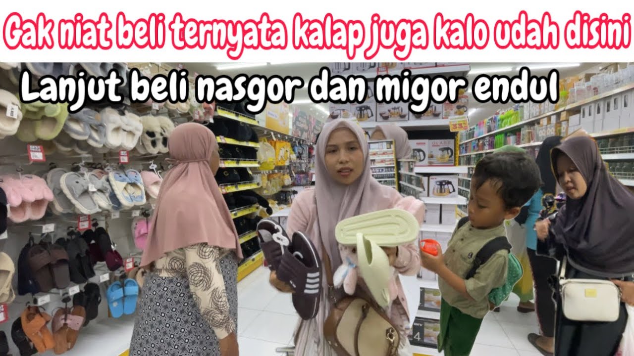 AWALNYA GAK NIAT BELI TERNYATA KALAP JUGA KALO UDAH DISINI LANJUT BELI NASGOR DAN MIEGOR TERENDUL