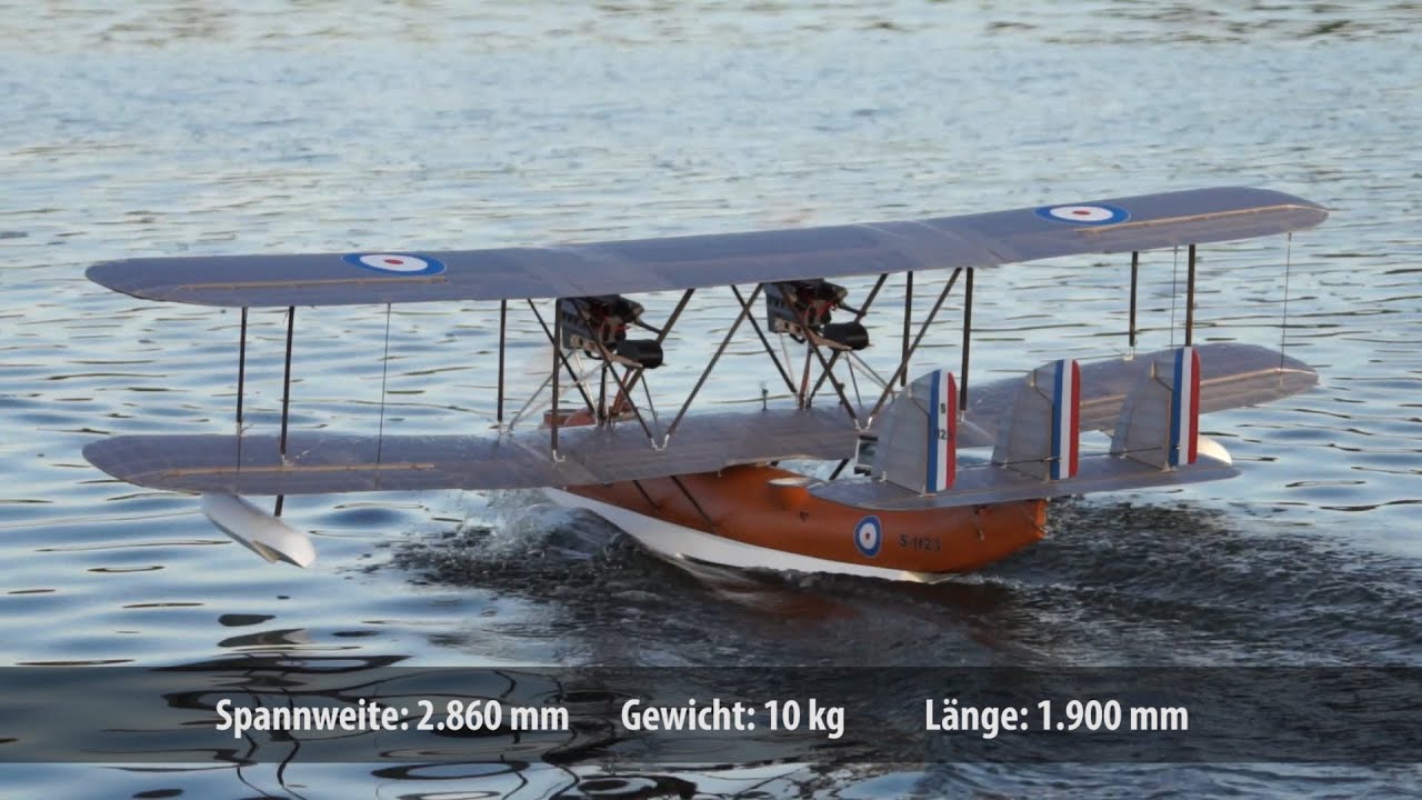 Mk-1 Supermarine Southampton in 1:8 aus FlugModell 03/2020