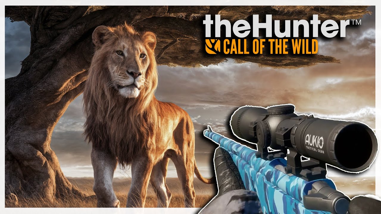BELGESEL GİBİ AFRİKA ASLAN AVI | theHunter: Call of the Wild