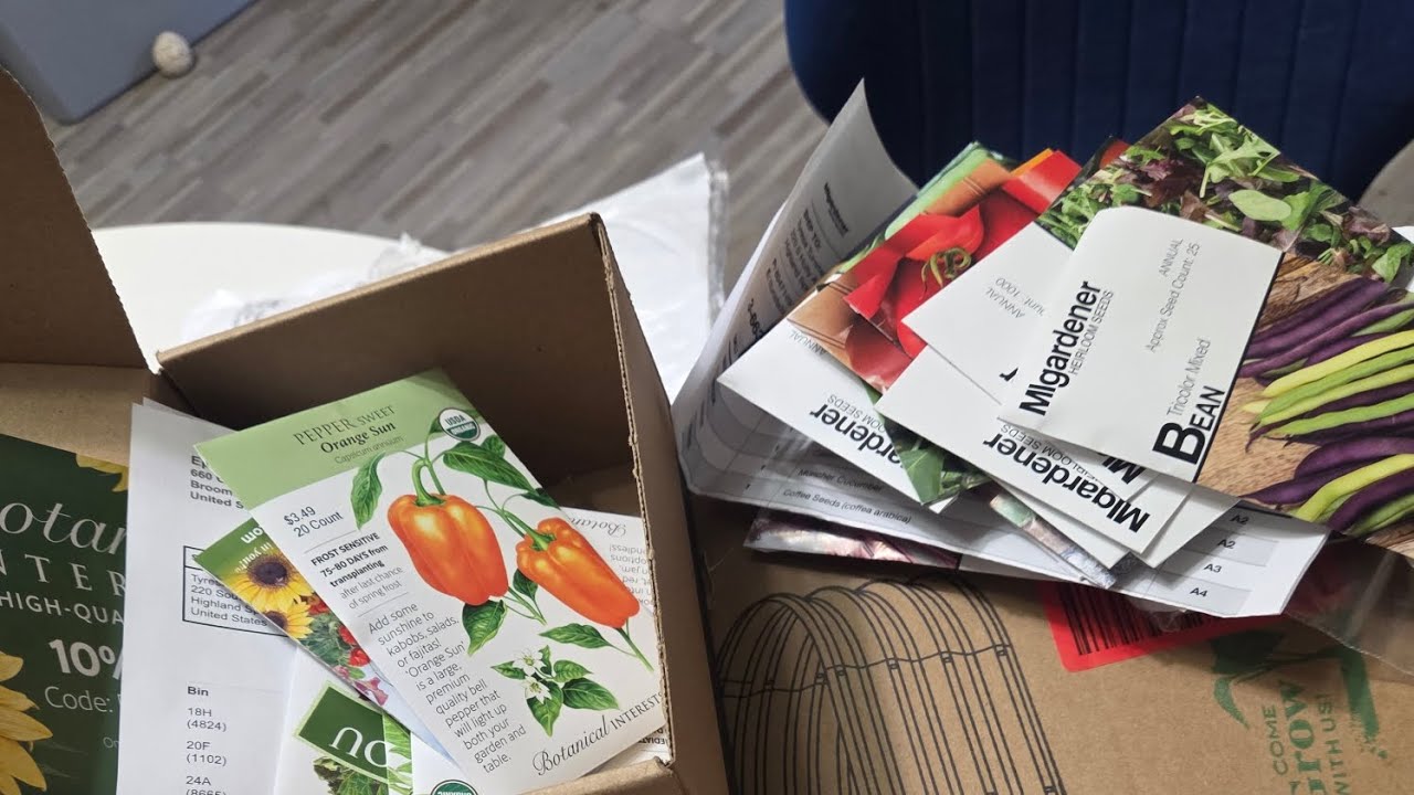 Everything I&rsquo;m Growing in Year 3! 2026 Seed Haul 