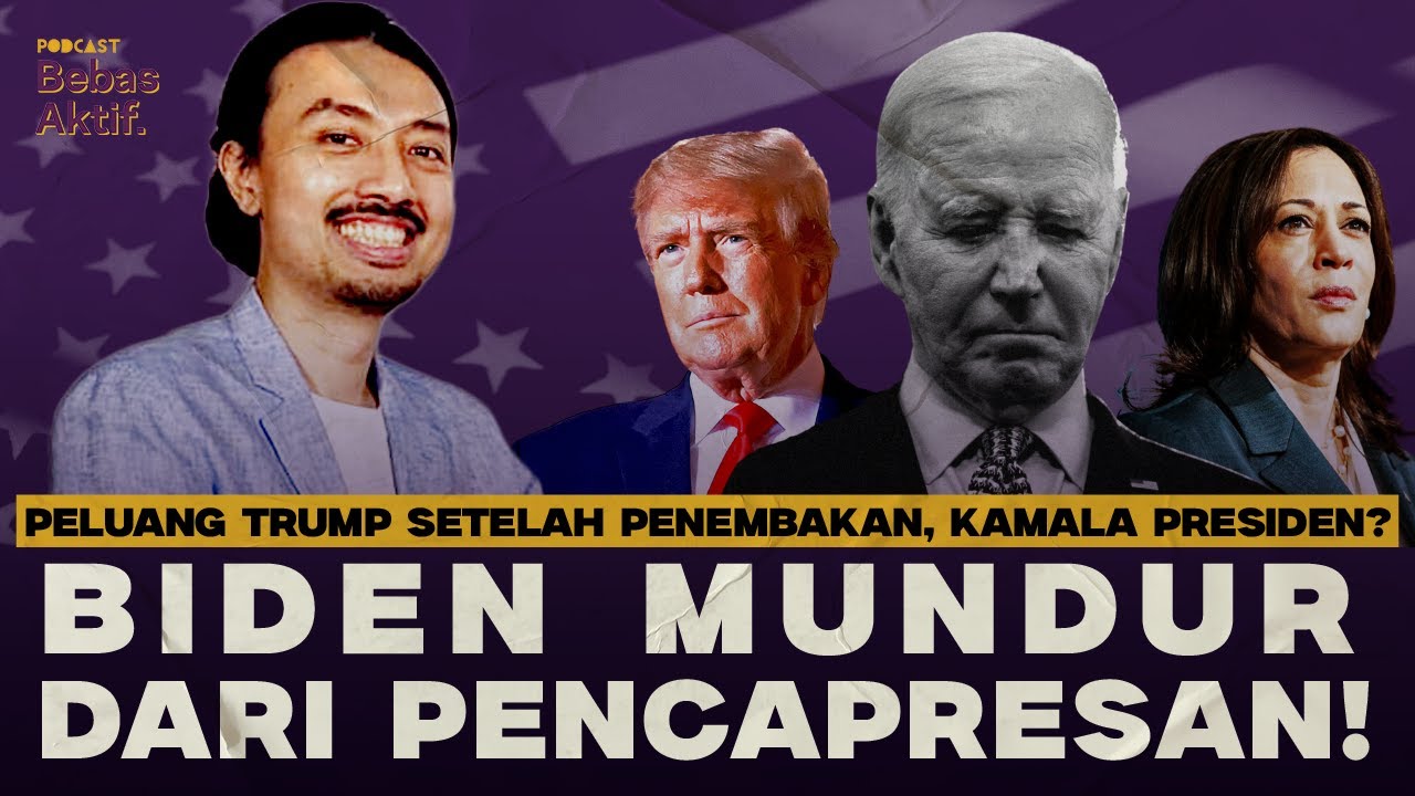 Biden Mundur Buat Dukung Kamala, Trump Panik? ft. Pramudya A. Oktavinanda
