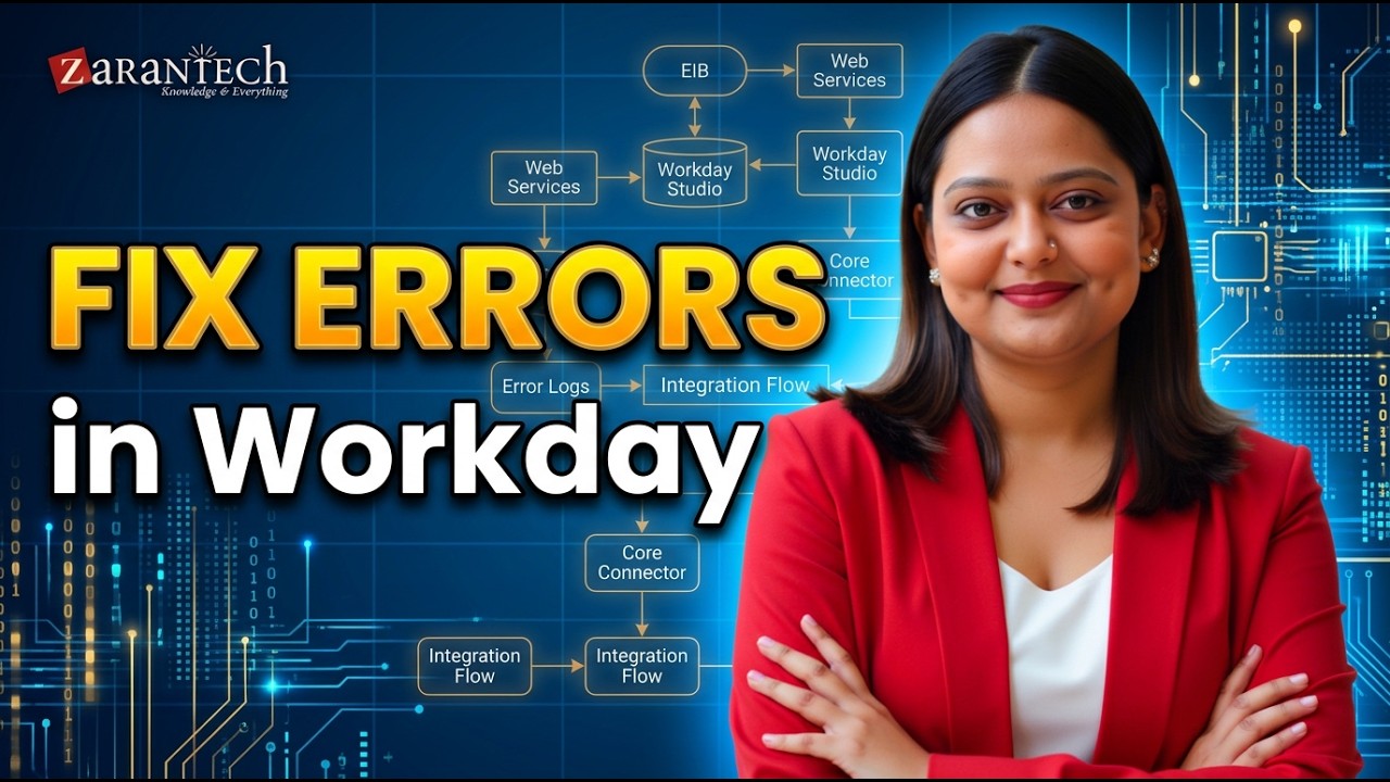Workday Studio Debugger | Workday Studio Basic Training | ZaranTech