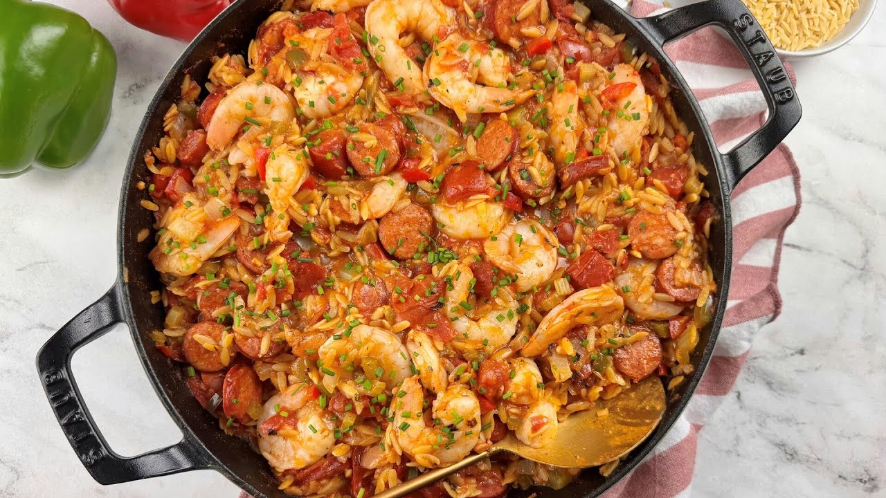 Copycat Red Lobster’s Shrimp & Sausage Jambalaya With a Kick