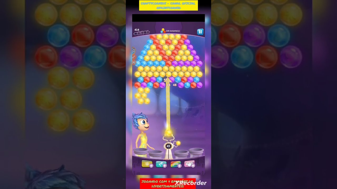 🌈JOGANDO COM 4 EMOÇÕES NO Inside Out Thought Bubbles!!!!🤍