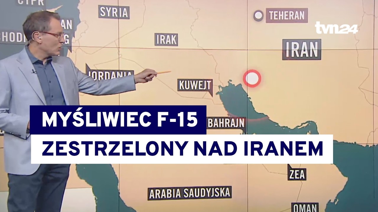 Amerykański myśliwiec zestrzelony nad&nbsp;Iranem