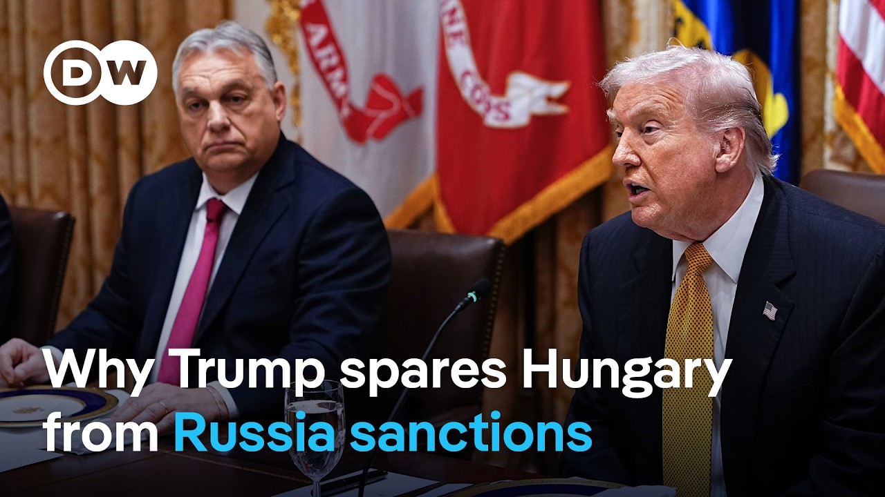 Trump exempts Hungary from sanctions for buying Russian oil | DW News