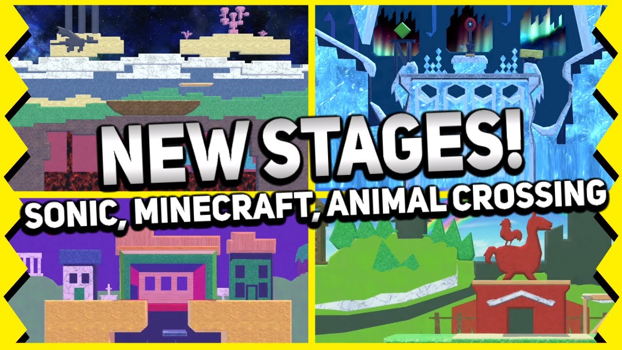 NEW High-Effort Custom Stages! ► Sonic, Zelda, Fortnite, and MORE! - Smash Ultimate