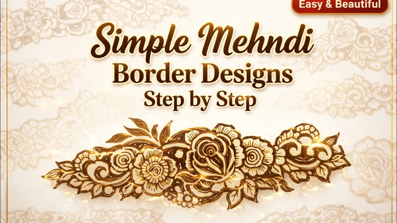 heena design/mehndi design/simple and easy mehndi design