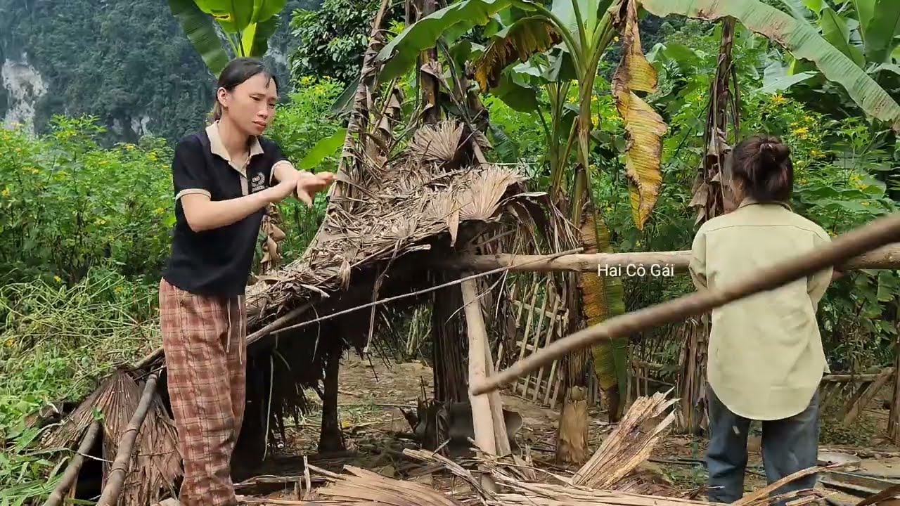 Two lesbians rely on each other to survive in the wilderness