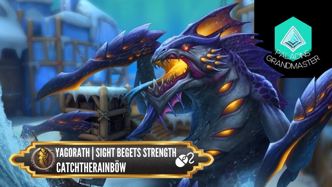Monster Yagorath : GOD Ultimates to Carry (CatchTheRainb&ouml;w) Paladins Grandmaster