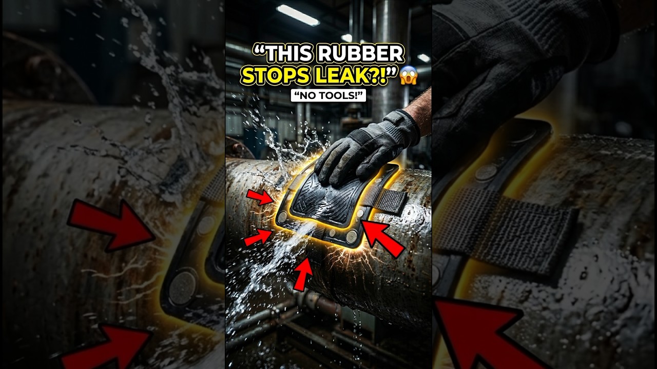 &ldquo;This Rubber Seal Stops Leaks Instantly?!&rdquo; 😱 #trending #viral