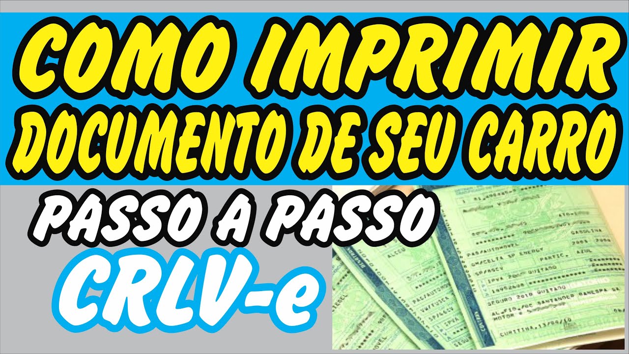 Imprimir CRLV-2020